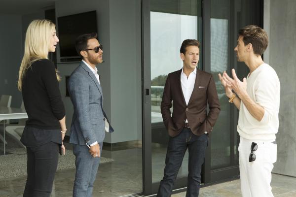 Bild 1 von 5: (v.l.n.r.) David Parnes; James Harris; Madison Hildebrand