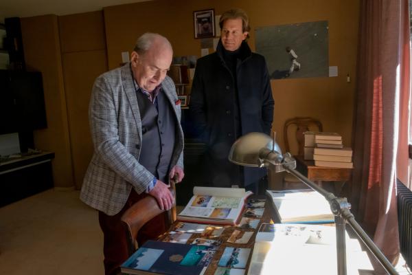 Bild 1 von 10: Als Caspar Bergmann (Thomas Heinze) Ralf Degenhardt (Michael Prelle) wegen des Todes seiner Pflegerin Ada aufsucht, trifft diesen die Nachricht und der damit verbundene Verlust seiner engsten Vertrauten sehr hart.