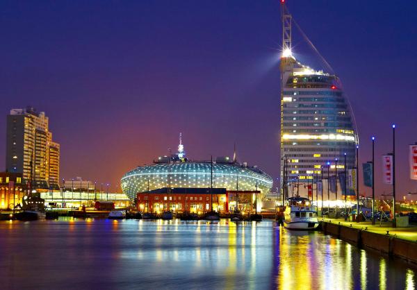 Bild 1 von 2: Klimahaus Bremerhaven.