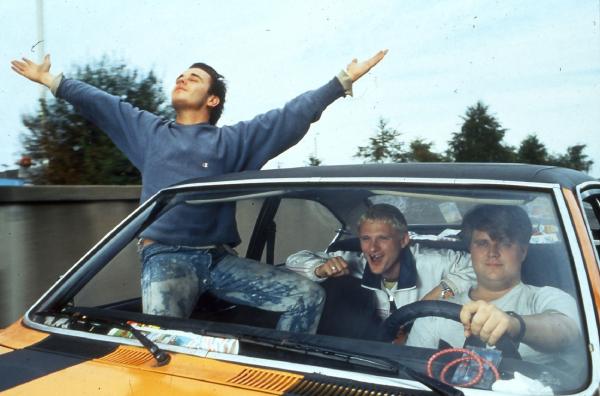Bild 1 von 3: Floyd (Frank Giering, l.), Ricco (Florian Lukas, M.) und Walter (Antoine Monot, r.) brechen auf in einen unvergesslichen Abend - ohne zu ahnen, wohin sie das Abenteuer führen wird.