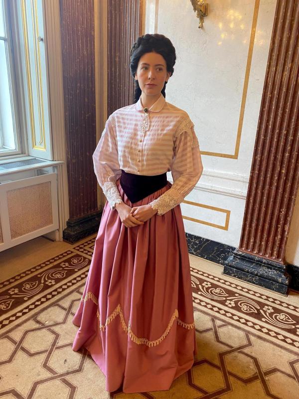 Bild 1 von 1: Im Bild: Nachgestellte Szene: Sisi.