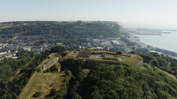 Bild 1 von 3: Während des Zweiten Weltkriegs spielte Western Heights in Dover eine Schlüsselrolle bei der Verteidigung der britischen Küste.