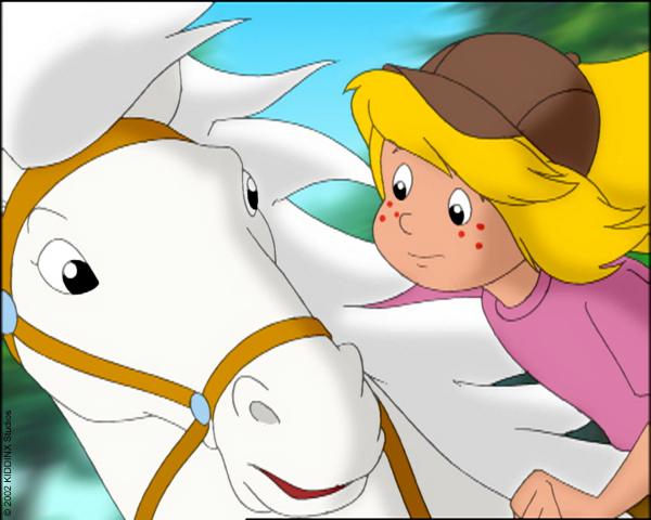 Bild 1 von 4: Bibi und ihr Pferd Sabrina sind unzertrennlich.