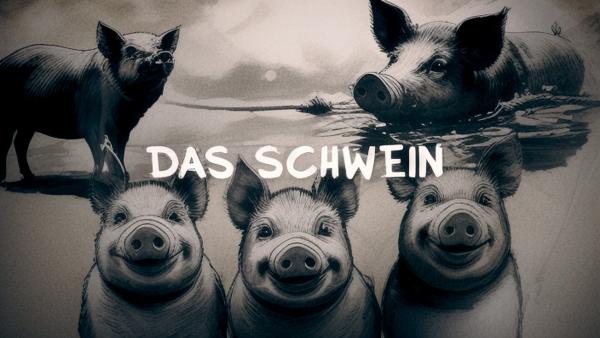 Bild 1 von 4: Das Schwein.