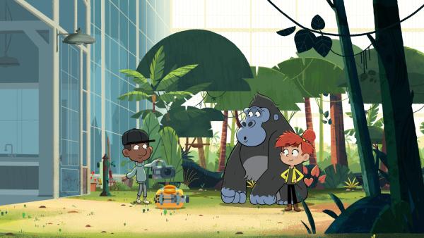 Bild 1 von 3: Um sein Tiervideo für die Fernsehsendung \