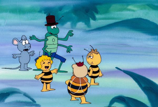 Bild 1 von 11: Im Bild: Maja erklärt im Beisein von Flip, Alexander und Willi der Königin, dass sie keine Prinzessin ist.