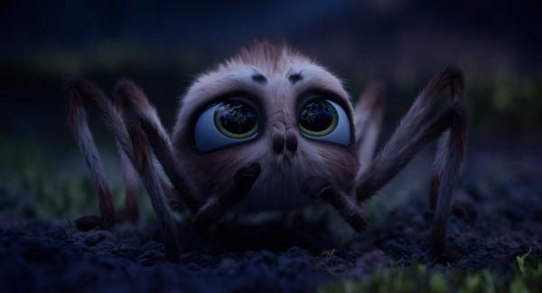 Bild 1 von 3: Eine kleine Spinne hat einen ganz großen Traum: Sie will hoch hinaus - bis zum Mond!
© ZDF/Yummi Films - Honorarfreie Verwendung gemäß AGB im redaktionellen Zusammenhang mit genannter Sendung bei Nennung \