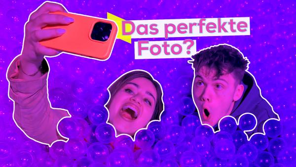 Bild 1 von 1: Sarah und Noel stellen sich der Foto-Challenge.