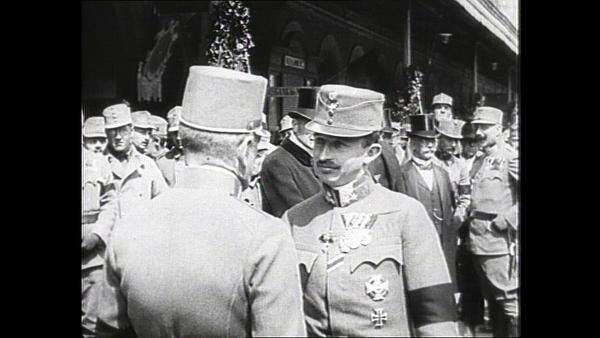 Bild 1 von 11: Im Bild: Kaiser Karl in Bozen.