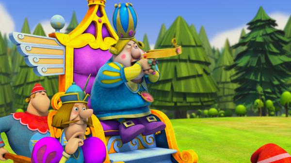 Bild 1 von 6: Schießen kann der König nicht. Hungrig ist er umso mehr.