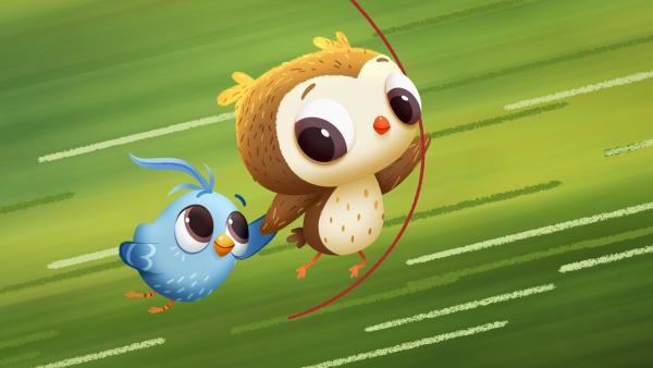 Bild 1 von 1: Auch ohne sein Cape ist Odo ein Superheld und rettet Doodle.