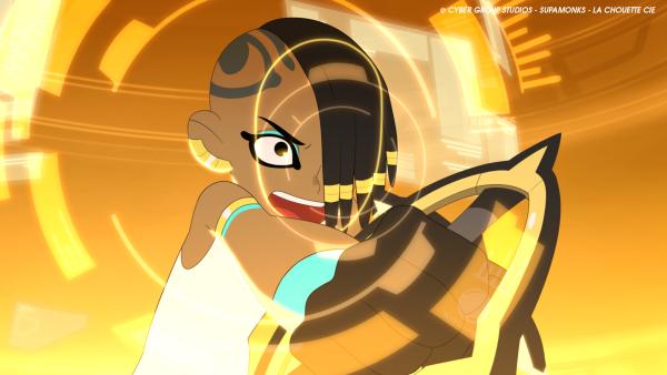 Bild 1 von 3: Pilotin Hannah von Team Mirages ist ehrgeizig wie immer.