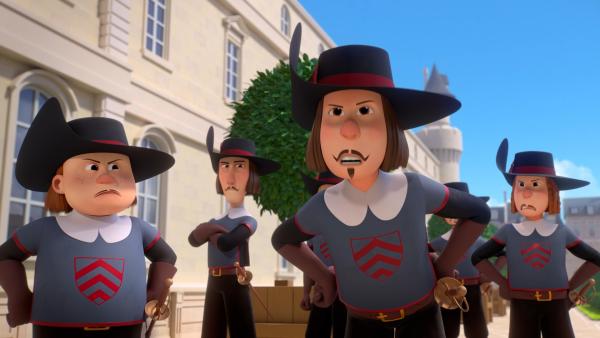 Bild 1 von 2: Die Soldaten sind aufgebracht: Die Goldmünzen, die sie als Sold erhielten, waren gefälscht.