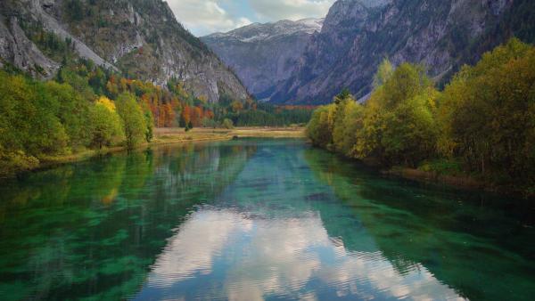 Bild 1 von 15: Brunnsee mit Hochschwabmassiv (Steiermark)