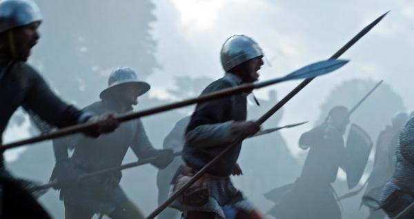 Bild 1 von 3: Habsburgs Weg zur Macht war von vielen Zufällen begleitet. Einer davon war ein kühner Diebstahl, den eine königliche Kammerfrau durchführte - sie entwendete eine Krone und wirbelte damit den mittel-ost-europäischen Geschichtsverlauf durcheinander. Im Bild: Die Schlacht auf dem Marchfeld.