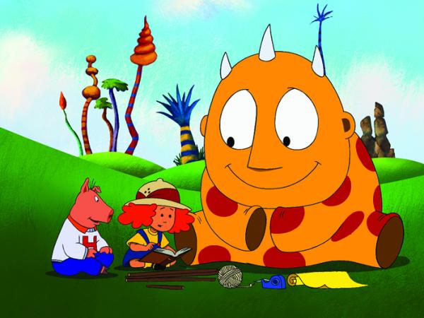 Bild 1 von 5: Fantasie muss man haben! Maggie hat reichlich davon. Das kleine Mädchen erschafft mit ihren Zeichnungen eine bunte und lustige Welt. Immer mit dabei: das lustige, gefleckte Biest und das Schweinchen Hamilton...