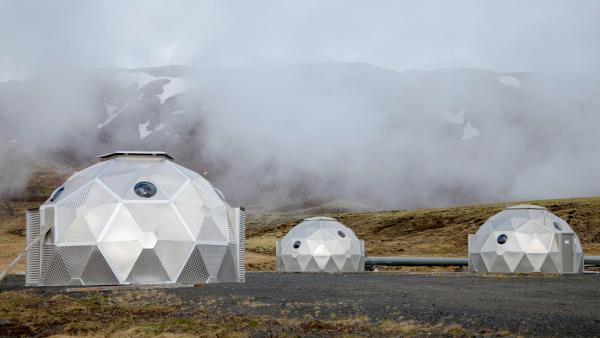 Bild 1 von 1: Speicheranlage von Carbfix in Island.