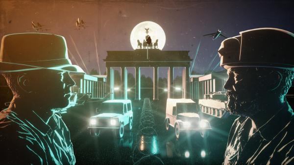 Bild 1 von 5: Graphic Novel: Intro im geteilten Berlin.