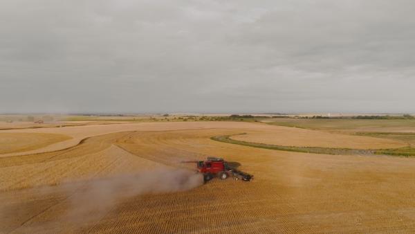 Bild 1 von 4: Weite Felder und moderne Ernte - die Great Plains sind das Herz der US-Landwirtschaft.