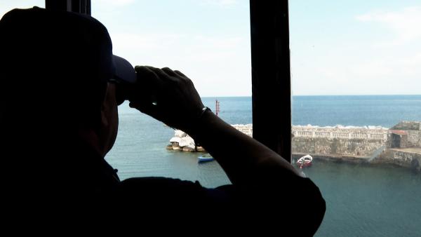 Bild 1 von 3: Vor der Küste Italiens sitzen fast 100 verurteilte Mörder, Bankräuber und Gewaltverbrecher ihre Strafen auf Europas letzter Gefängnisinsel Gorgona ab.