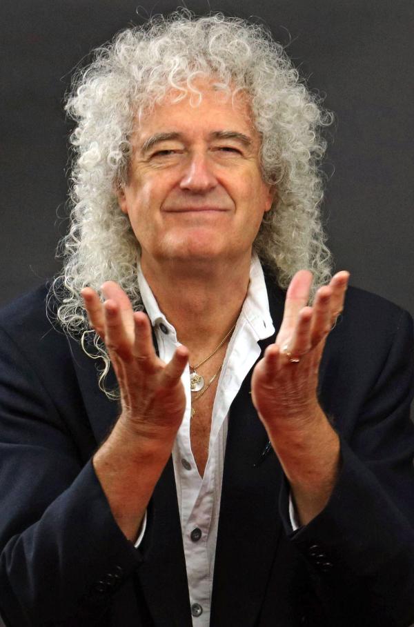 Bild 1 von 2: Der Gitarrist der Band Queen: Brian May