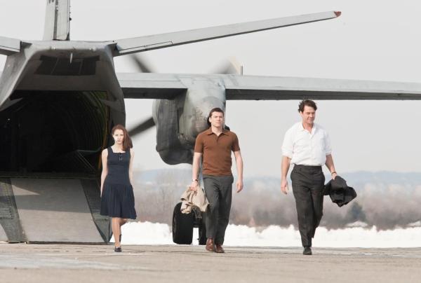 Bild 1 von 13: 1965: Die jungen Mossad-Agenten Rachel (Jessica Chastain, l.), David (Sam Worthington, M.) und Stephan (Marton Csokas, r.) haben den Auftrag, den Nazi-Verbrecher Dieter Vogel zu entführen und nach Israel zu bringen, damit ihm dort den Prozess gemacht werden kann.