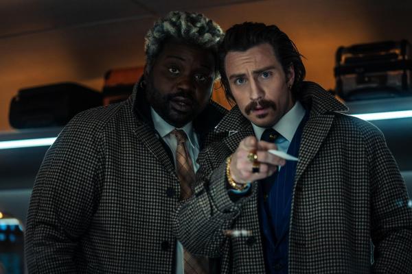 Bild 1 von 12: Lemon (Brian Tyree Henry, l.); Tangerine (Aaron Taylor-Johnson, r.)