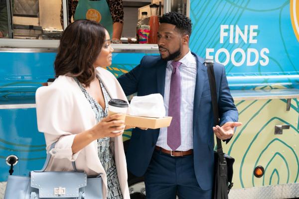 Bild 1 von 15: Im Bild: Frances Turner (Dr. Lyn Malvo), Jocko Sims (Dr. Floyd Reynolds).