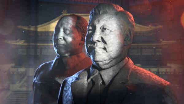 Bild 1 von 1: Maos (l.) Alleinherrschaft ersetzten seine Nachfolger durch kollektive Führung. Xi Jinping (r.) dreht die Entwicklung wieder zurück. Erfindet er die Diktatur neu?
