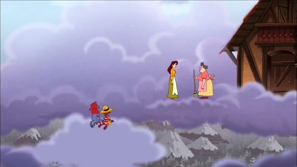 Bild 1 von 12: Belohnt Frau Holle auch Annas Schwester Marietta?