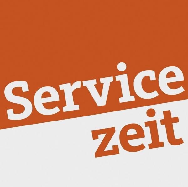 Bild 1 von 3: Servicezeit - Logo