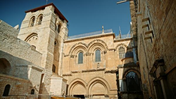 Bild 1 von 14: Im Bild: Grabeskirche von außen.