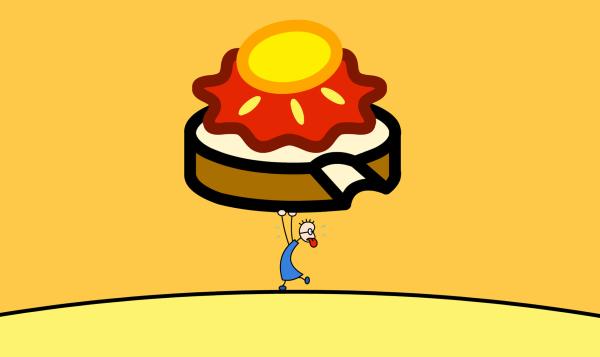 Bild 1 von 2: TOM ist geschrumpft.