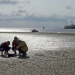 Geisterschiff im Wattenmeer