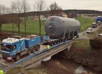 300 Tonnen Stahl auf Reisen - Schwertransport im Doppelpack