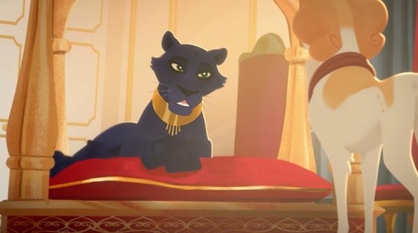 Bild 1 von 3: Belfort stellt sich Sita vor. Er soll ihr Gesellschaft leisten.