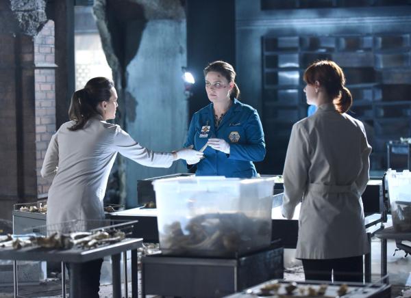 Bild 1 von 14: Brennan (Emily Deschanel, Mitte)