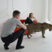 Wildes Wohnzimmer - Russen, Models, Raubkatzen