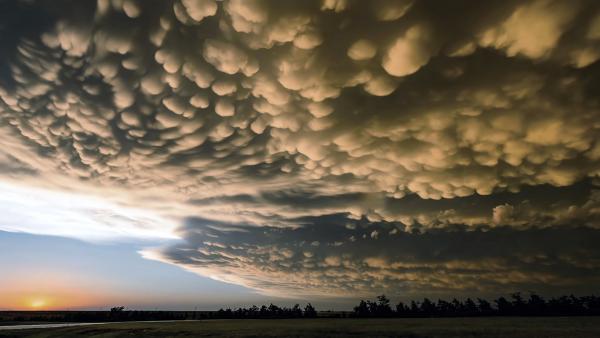 Bild 1 von 15: Zur Entstehung der sogenannten Mammatuswolken gibt es verschiedene Theorien. Keine davon konnte bisher bewiesen werden.