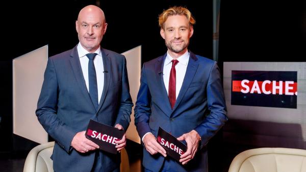 Bild 1 von 6: Im Bild: Wolfgang Geier, Reiner Reitsamer.