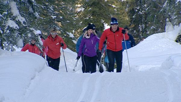 Bild 1 von 4: Im Bild: Langläufer im Schigebiet Seefeld.