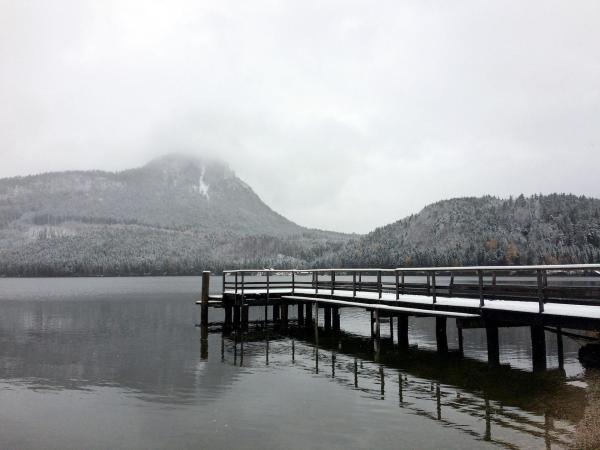 Bild 1 von 5: Im Bild: Altausseer See im Winter.