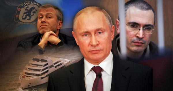 Bild 1 von 2: Sie sind die reichsten Männer Russlands, herrschen über Firmenimperien und bestimmen die Geschicke der Wirtschaft: Oligarchen. Ihr Reichtum stammt aus dem Chaos nach dem Ende der UdSSR.