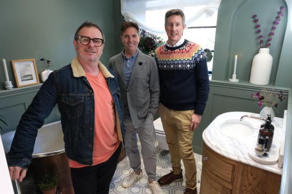 Bild 1 von 8: (v.l.n.r.) Mark Millar; Jason; Richard