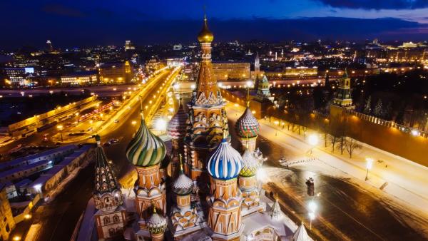 Bild 1 von 6: Russlands Hauptstadt Moskau hat mehr als 13 Millionen Einwohner.