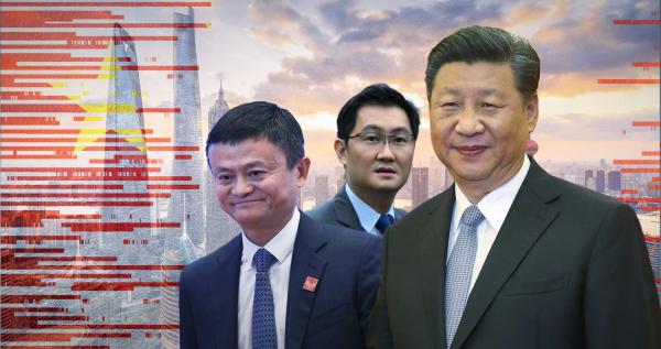 Bild 1 von 5: Chinas Geld-Elite wurde vor allem durch Technologiekonzerne märchenhaft reich. Doch Xi Jinping und die Kommunistische Partei Chinas behalten Milliardäre wie Pony Ma und Jack Ma misstrauisch im Auge.