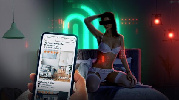 Bild 1 von 1: Bordell statt Ferienwohnung: Rund um Airbnb und Co. ist eine illegale Sexindustrie entstanden. Kriminelle nutzen die Onlineplattformen - etablieren in angemieteten Appartements Pop-up-Bordelle.