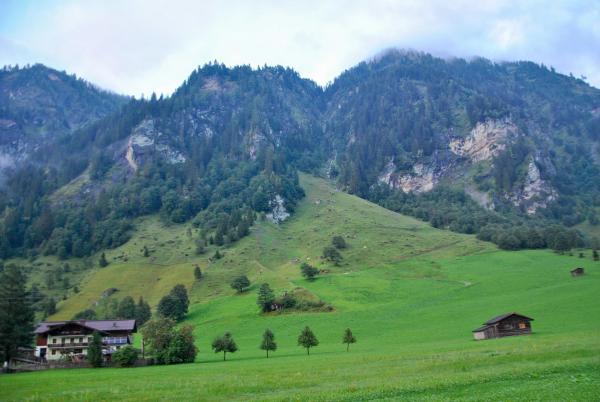 Bild 1 von 23: Im Bild: Almhütten im Großarltal.
