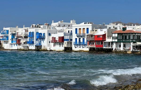 Bild 1 von 1: Little Venice auf Mykonos.