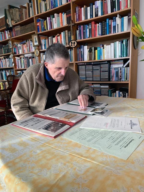 Bild 1 von 3: Im Bild: Georg Steinitz.